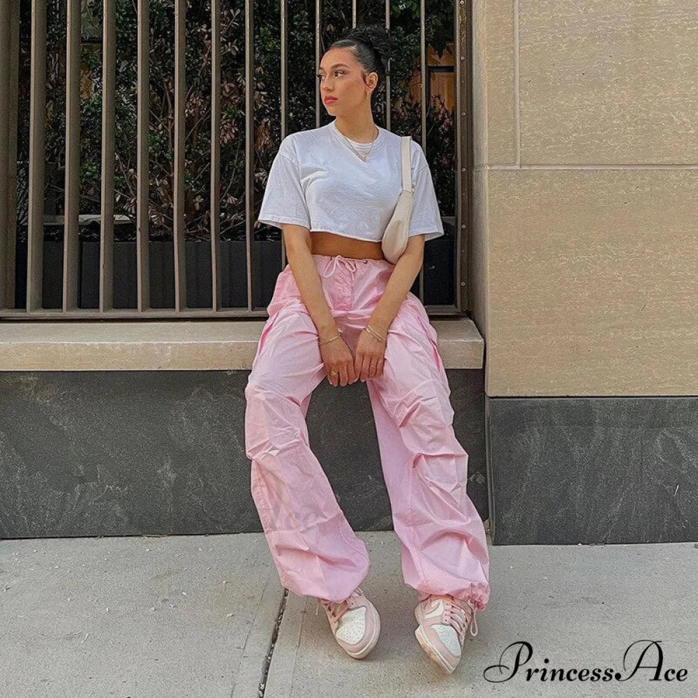 Loose Baggy Jogger Cargo Pants Streetwear Outfits