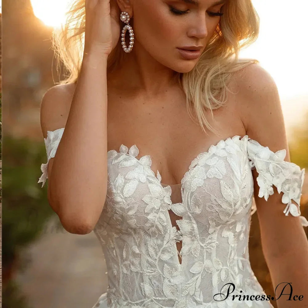 Low Plunging Neckline Tall Split Evening Marriage Gown weddingdress-250223