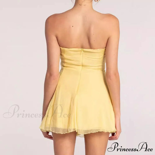 Luxurious Hollow Tube Bandage Prom Dress promdress-250223