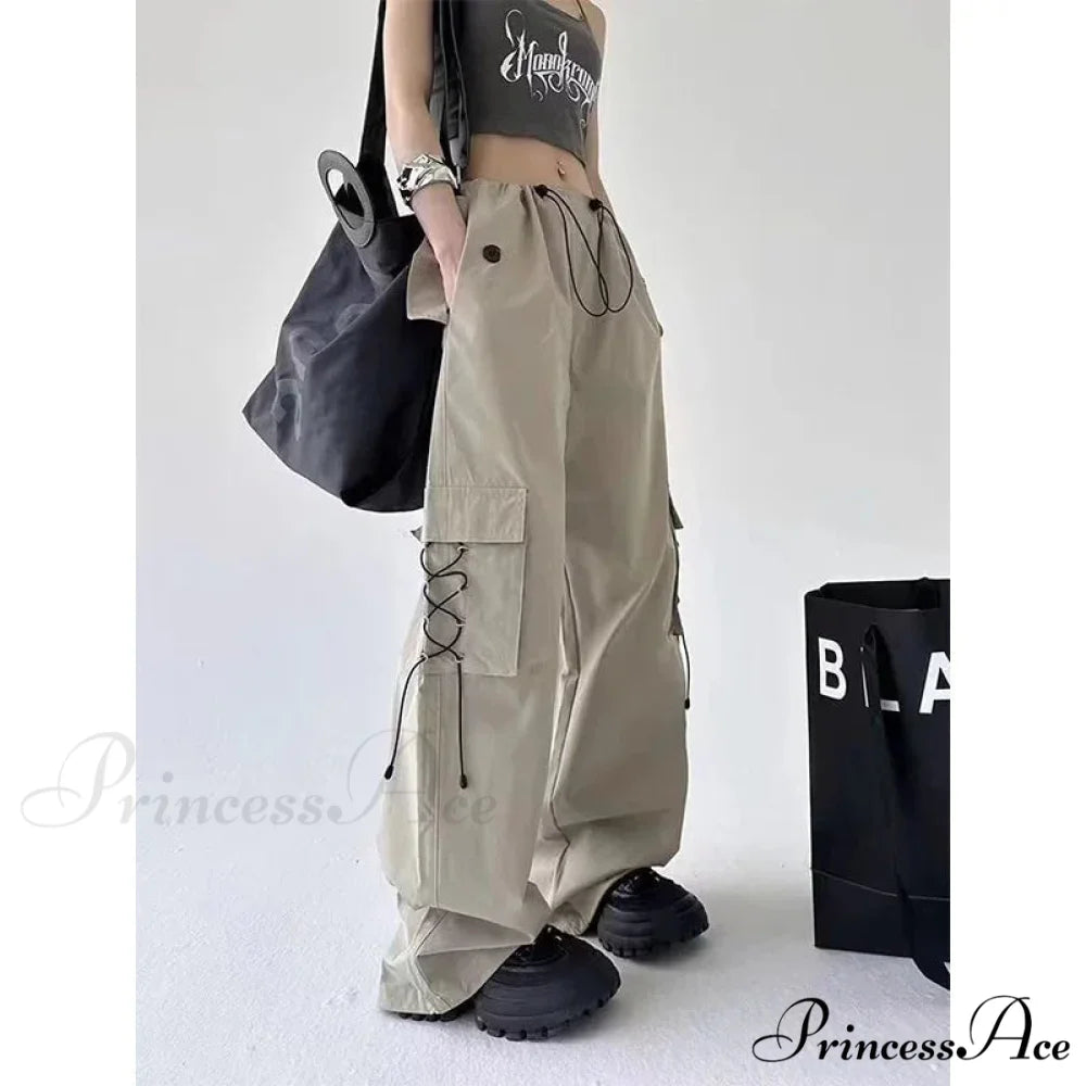 Main Street Folded Informal Trousers Khaki / S pants-241228