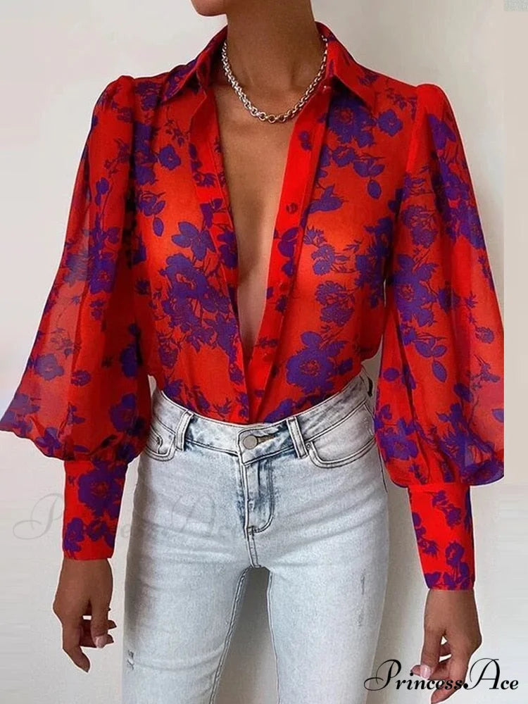 Malyna Blouse 06 Claret / S