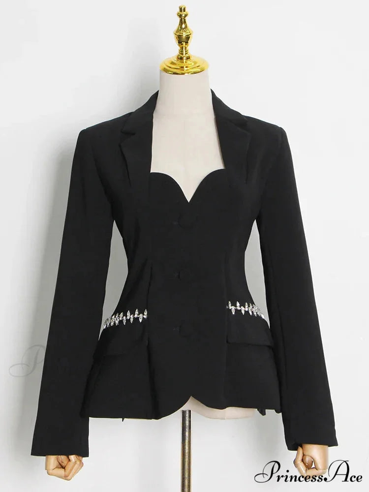 MARGARET Elegant BLAZER S / Black