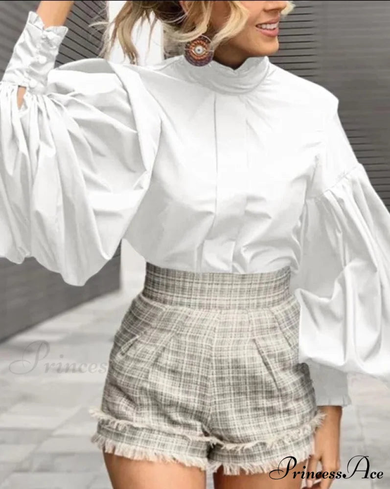 MARINO VINTAGE SHIRT - Plus Size S / (Style A)White