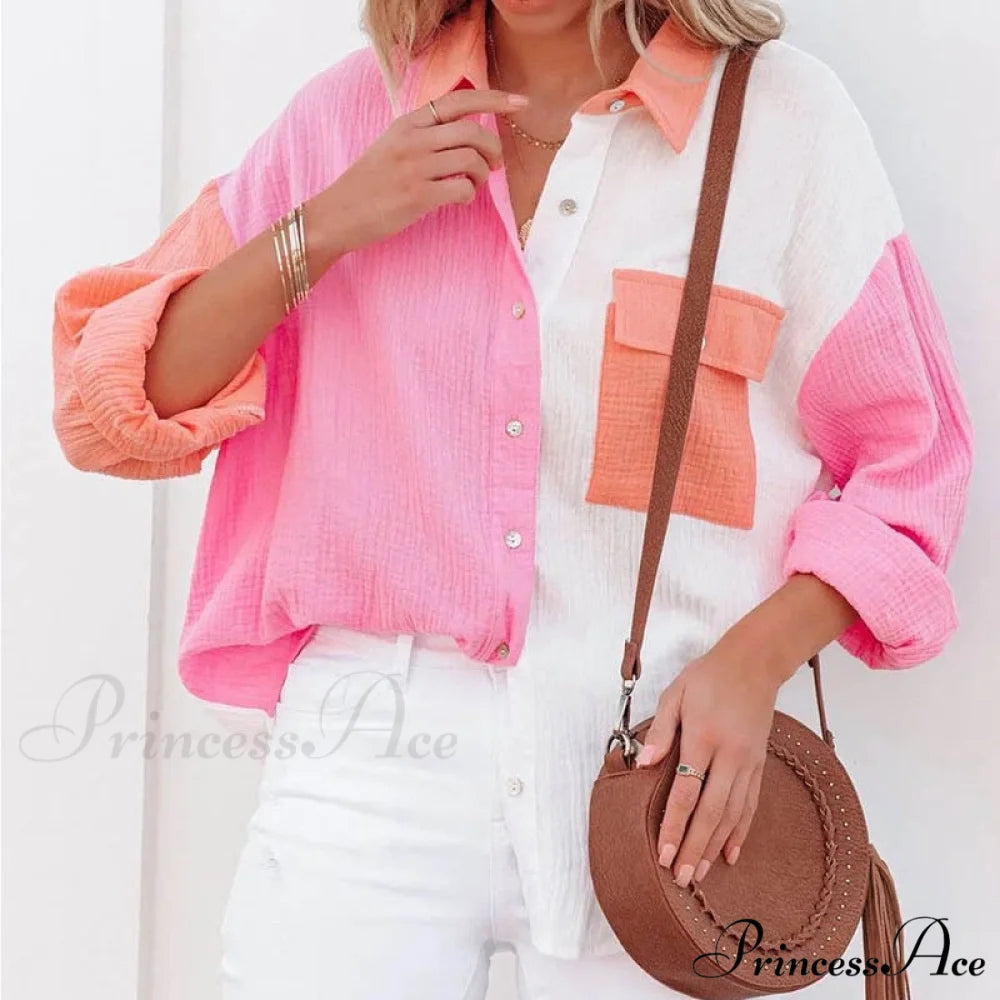 Marly Blouse Rose Red / S