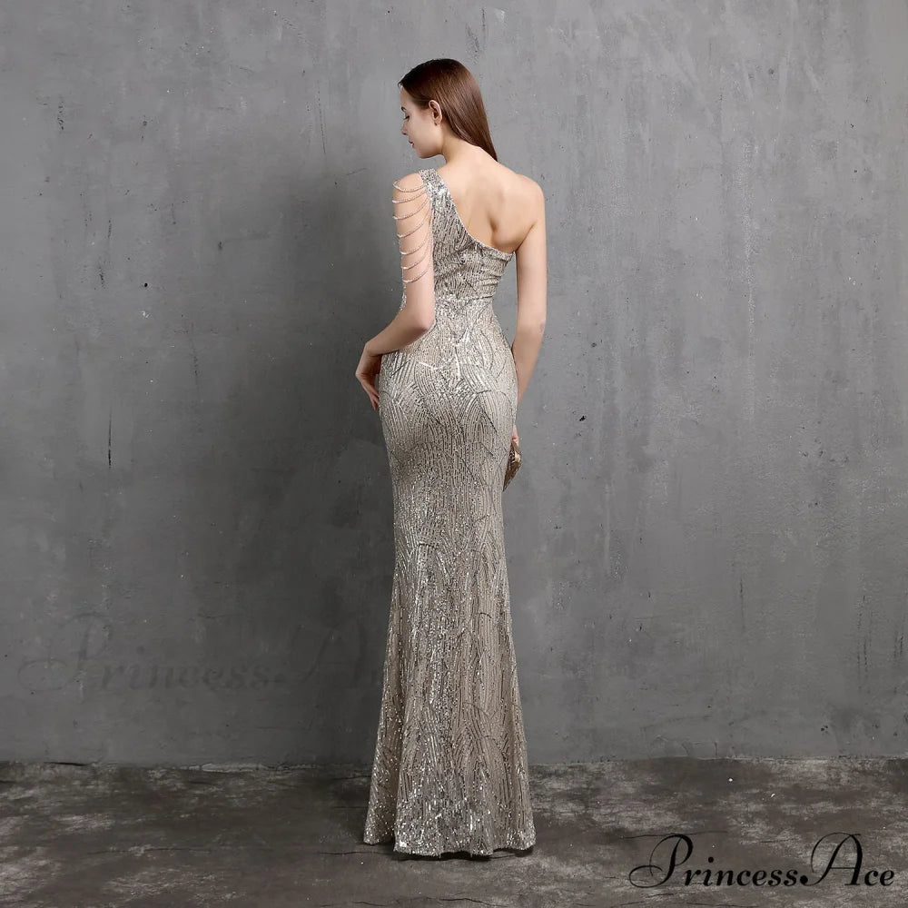 Mayven One Stylish Shoulder Formal Dress