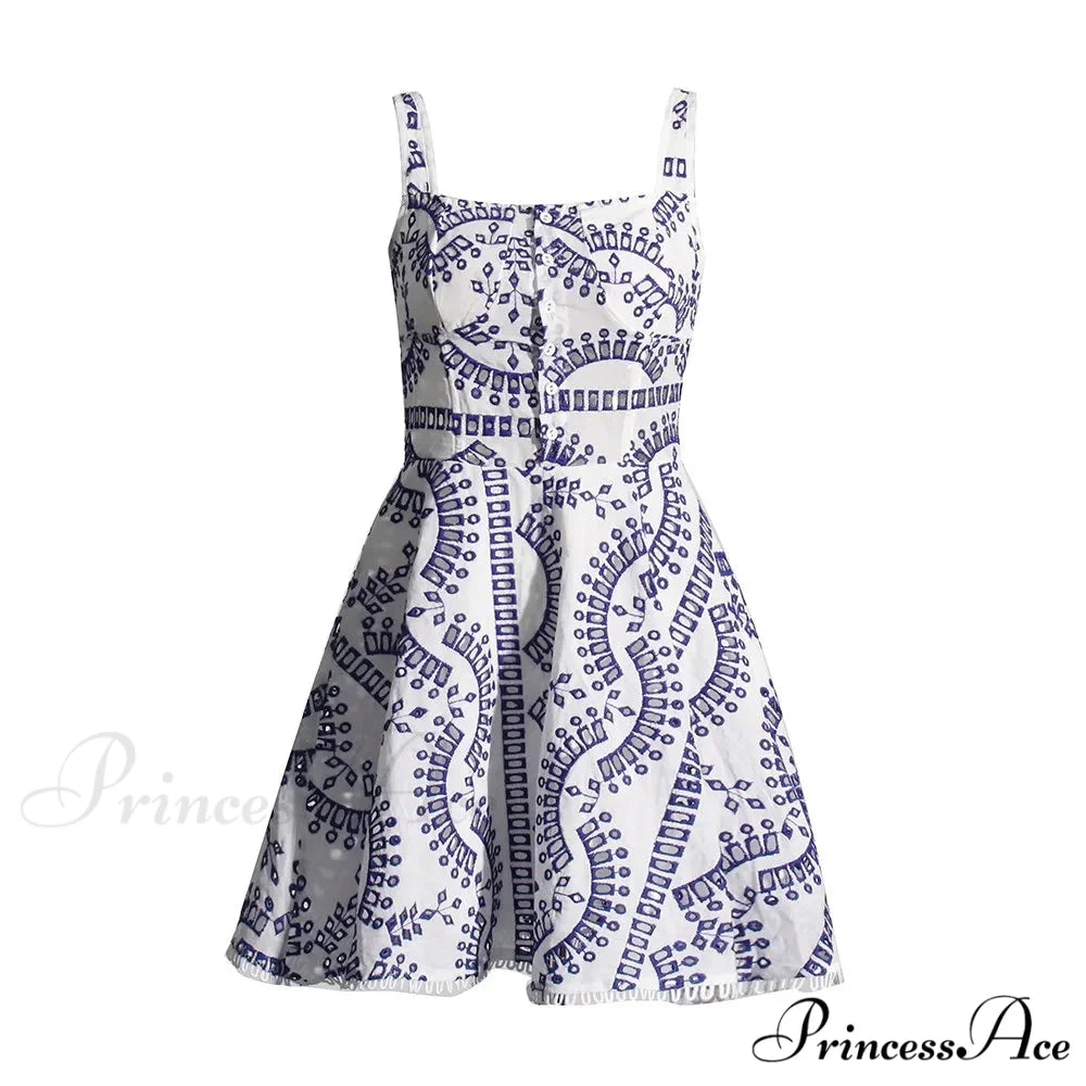 MILANI Elegant MINI DRESS Blue / S