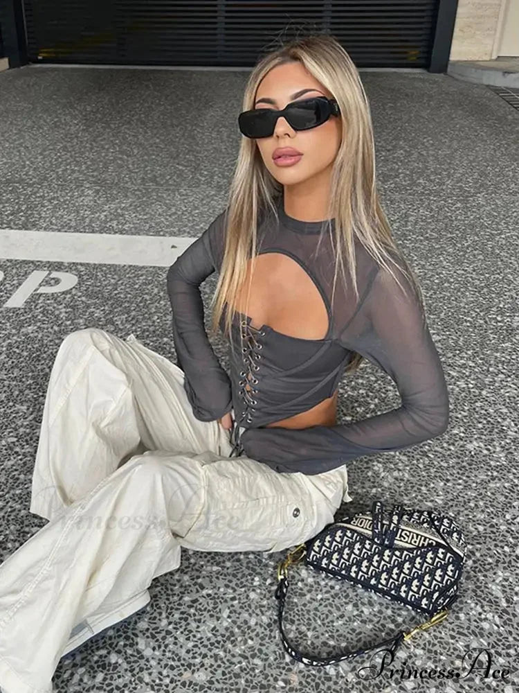 MINAS Elegant CROP TOP