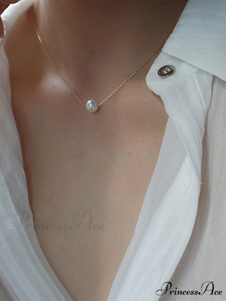 Minimalist Stainless Steel Necklace Multicolor / one-size