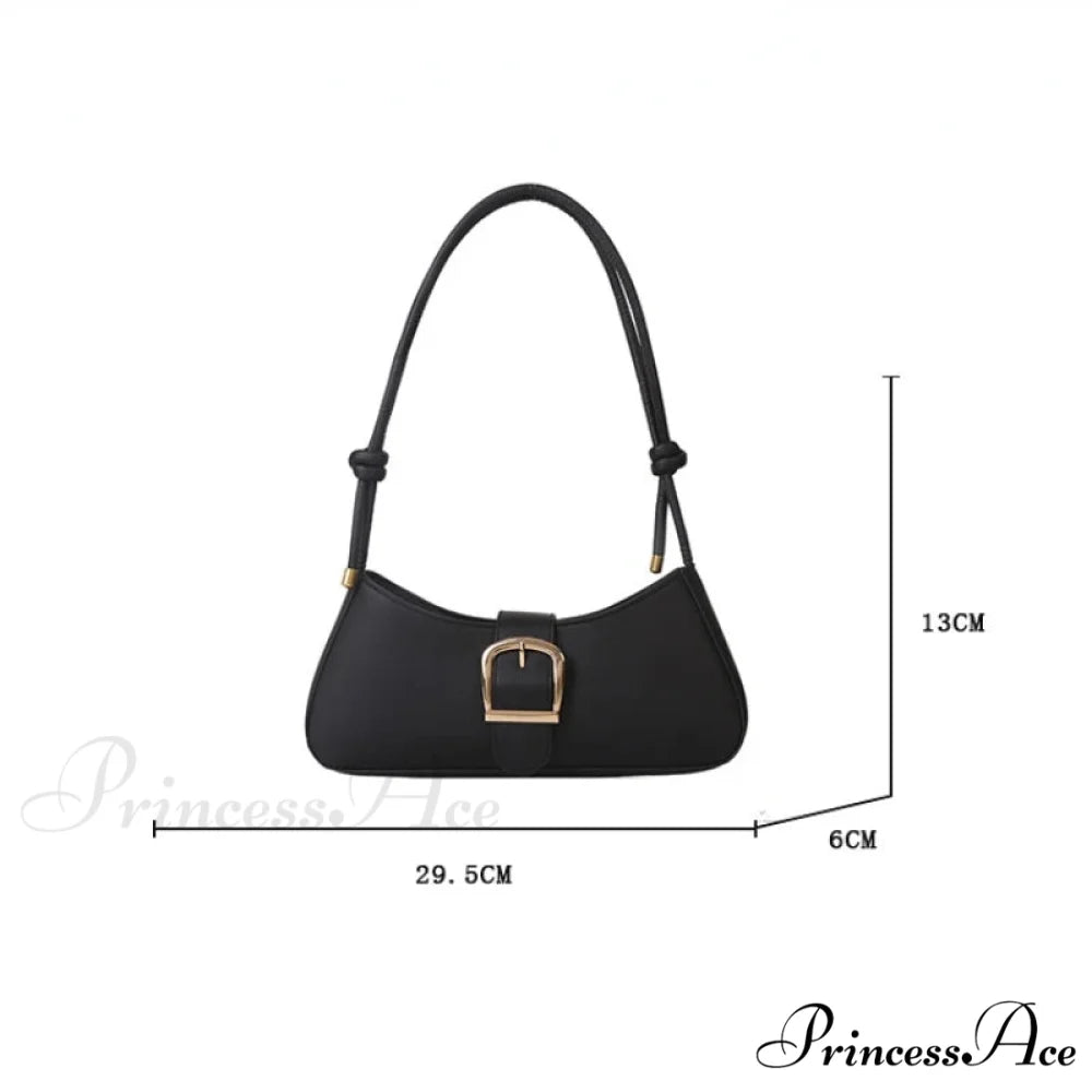 Monochromatic Fashionable Petite Shoulder Purse shoulder-250126