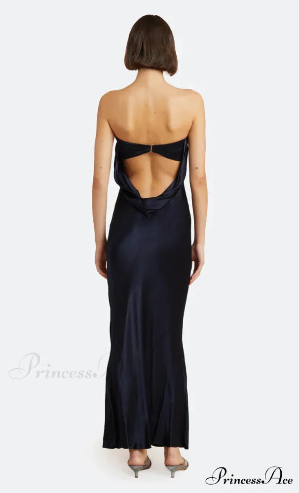 Moon Dance Stylish Strapless Dress 30 Days / 4 / S / Black