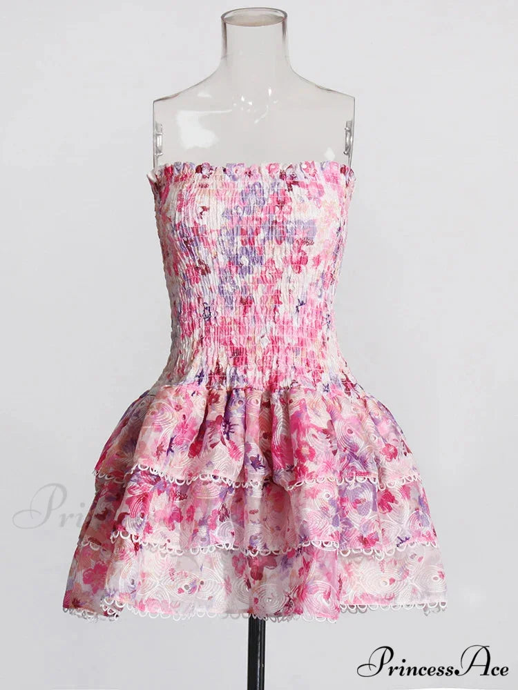 NALA Elegant MINI DRESS Print / S