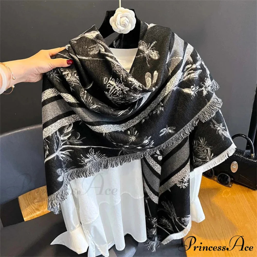 Needlework Cashmere Winter Scarf scarf-241228