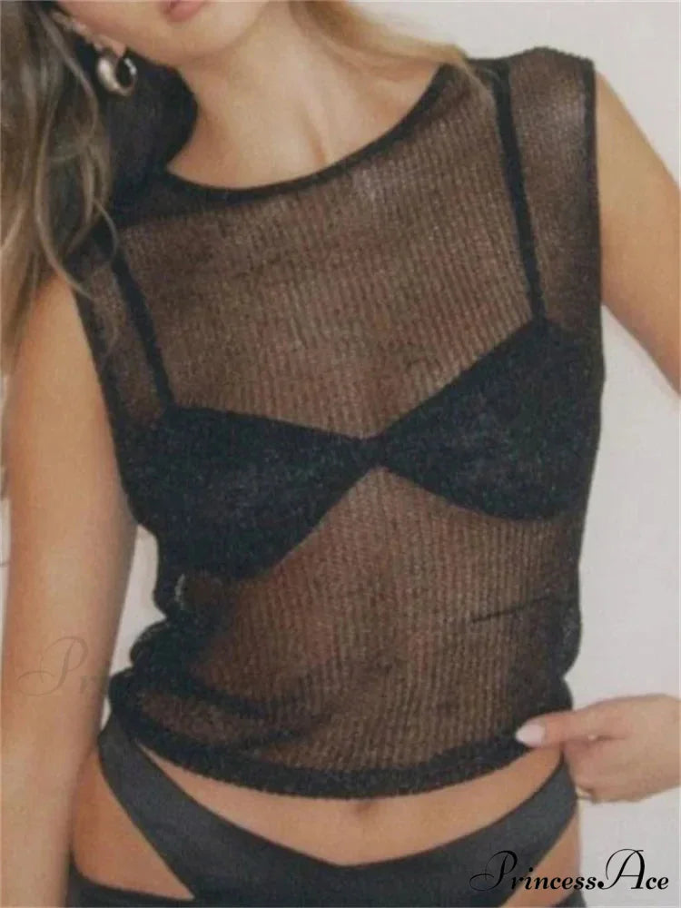 NERO Elegant TOP Black / S