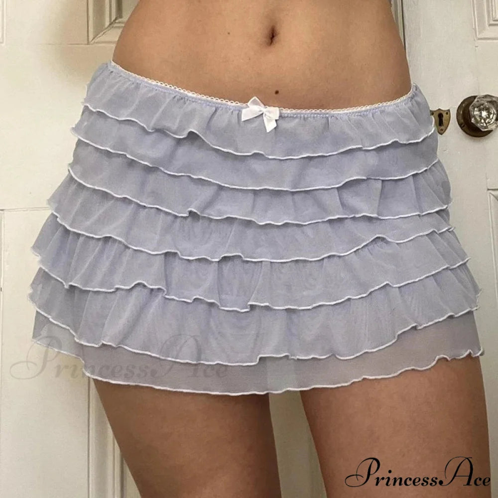 Net Multi-Stratum Tutu Skirt grey / S skirts-250223
