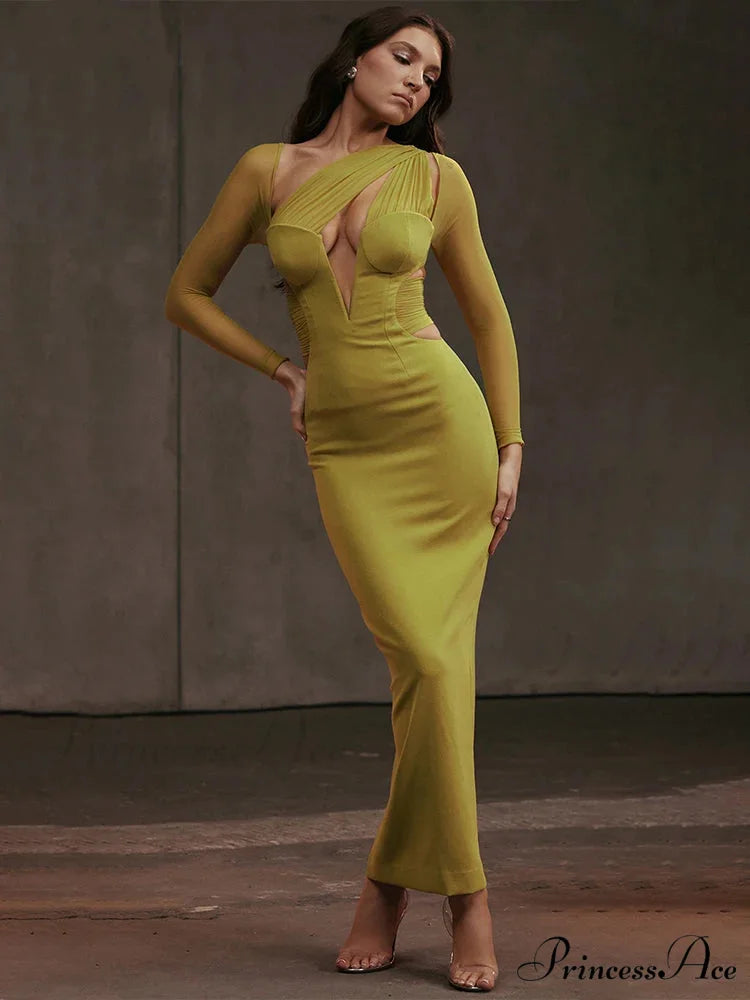 Net Patchwork Sleek Bodycon Holiday Dress vacationdress-250223