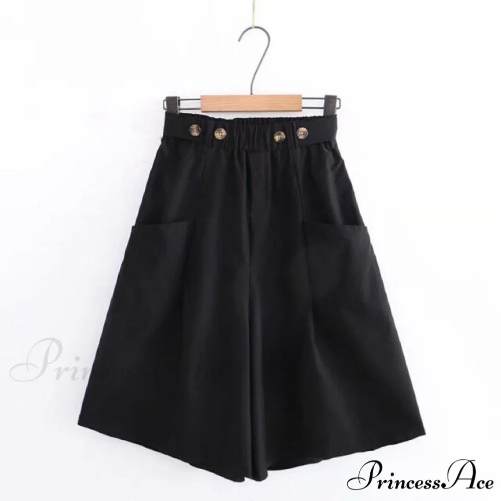 New Casual Cargo Shorts black / One Size