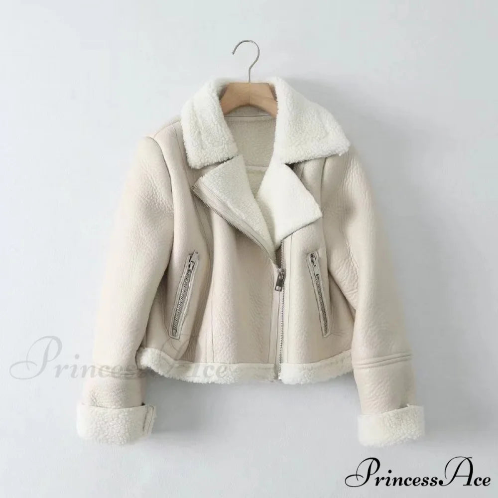 New Faux Leather Double Sided Coat 5 / XS