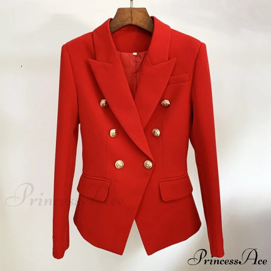 New Formal Female Jacket Blazer red blazer / XXL