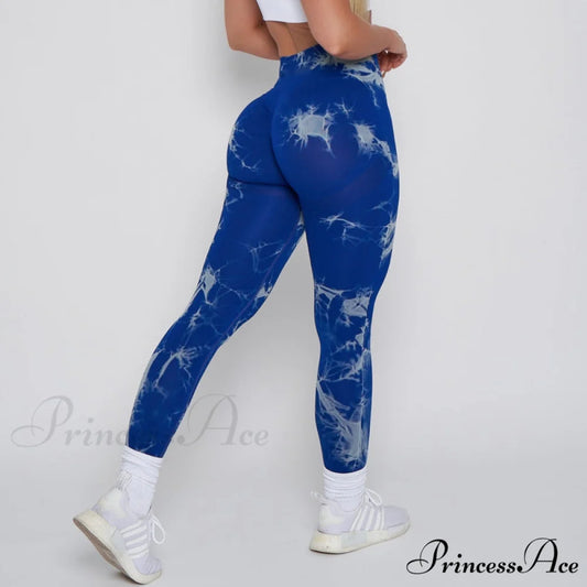 New Lightning Marble Scrunch Butt Leggings