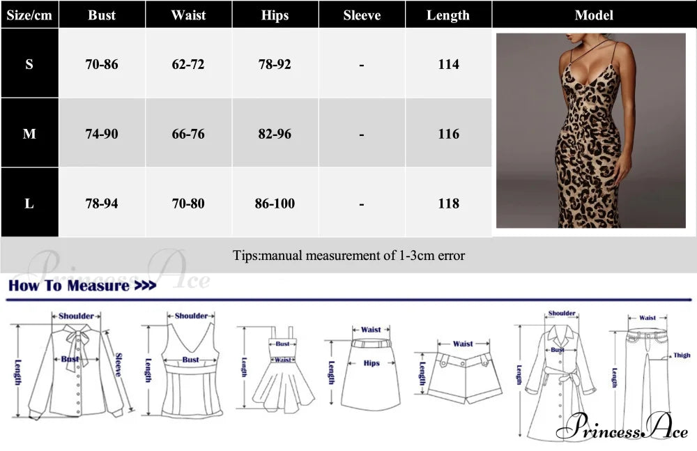 New Sexy Spaghetti Strap Leopard Print Sleeveless V-neck Maxi Evening Party Bodycon Dress