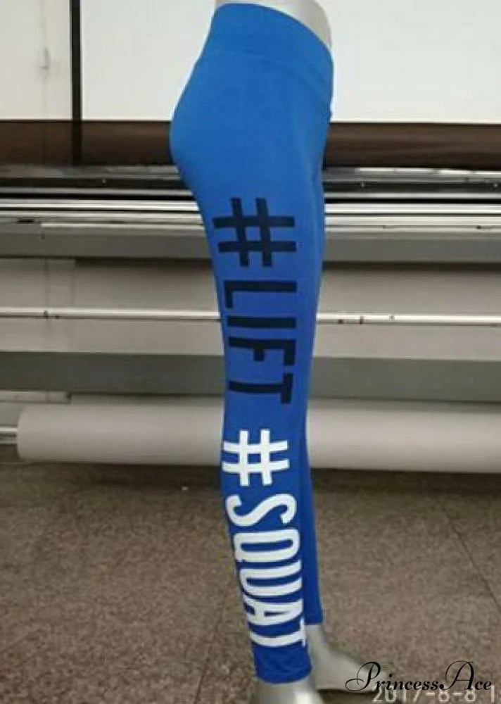 New Tightening Leggings blue / S