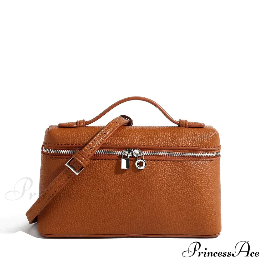 New Women’s Spacious Capacity Crossbody Purse Brown handbag-250126