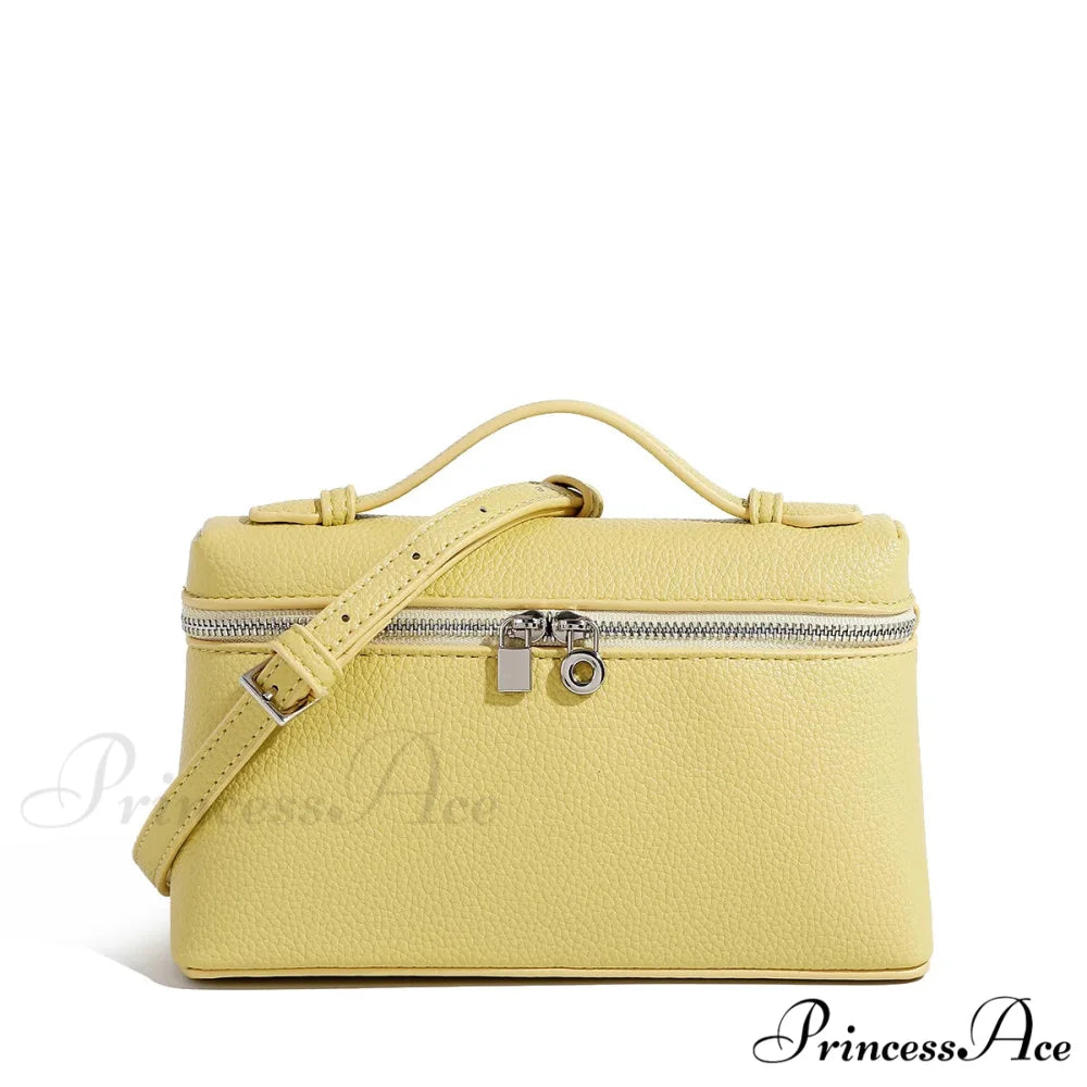 New Women’s Spacious Capacity Crossbody Purse Yellow handbag-250126