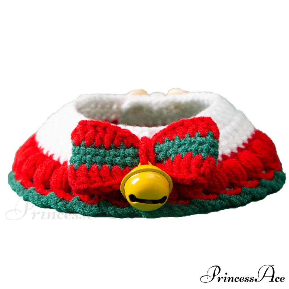 New Year Pet Cat Handwoven Bell Necklace