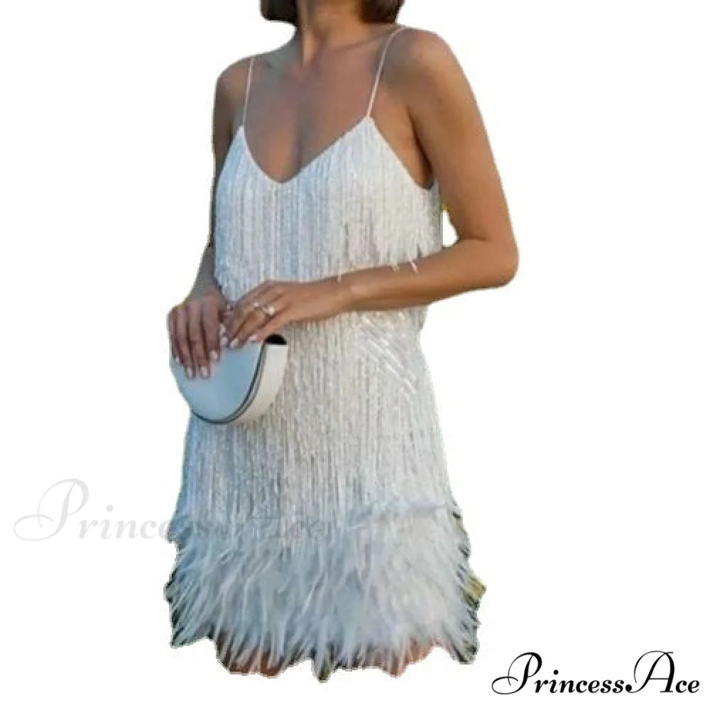 Nicole Formal Sequin Charming Scroll Party Dress