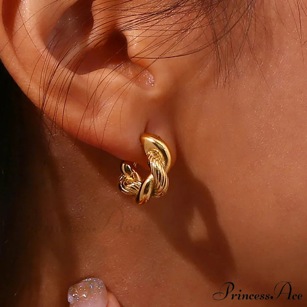 NINA Elegant EARRINGS Gold