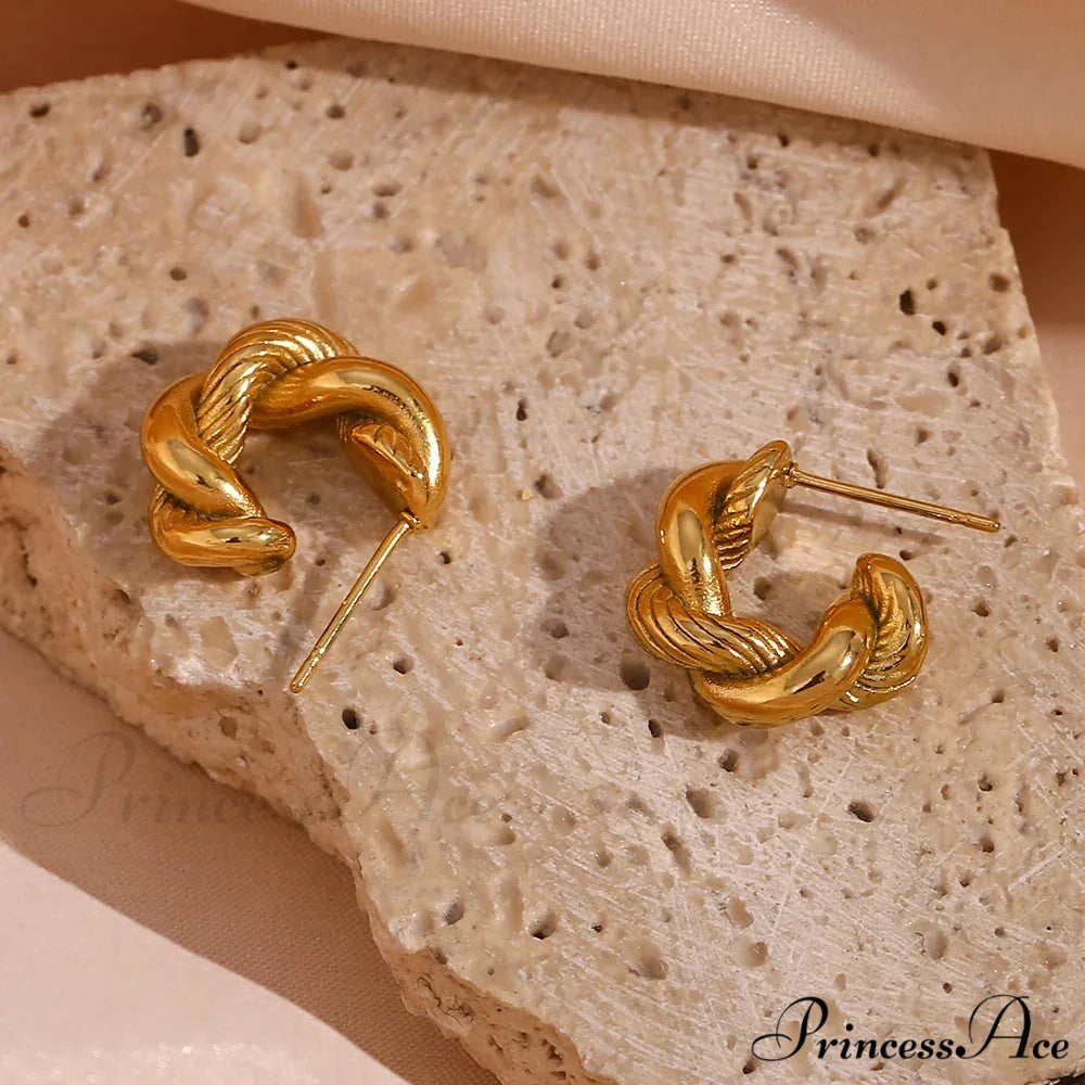 NINA Elegant EARRINGS Gold