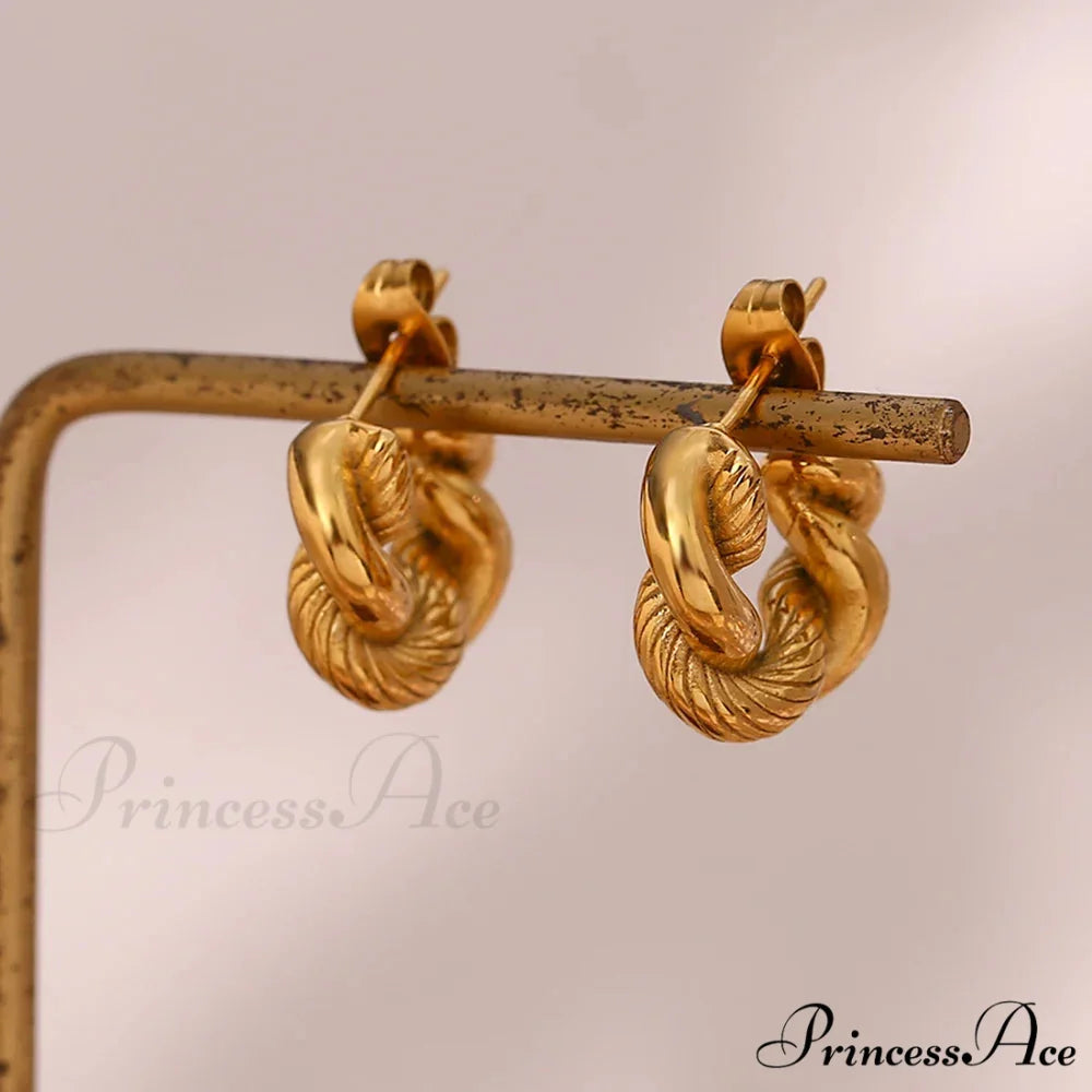 NINA Elegant EARRINGS Gold