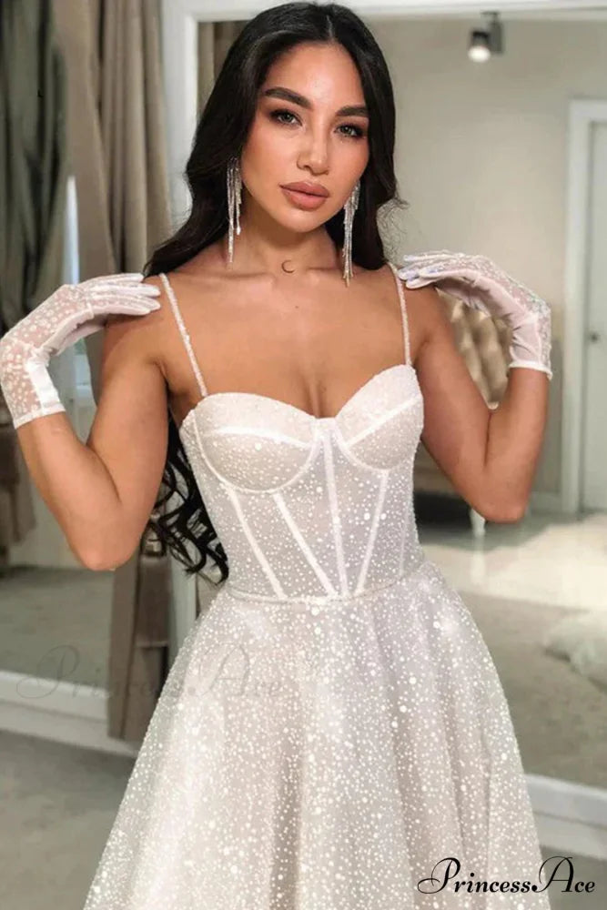 Norah Sparkling Graceful Wedding Dress