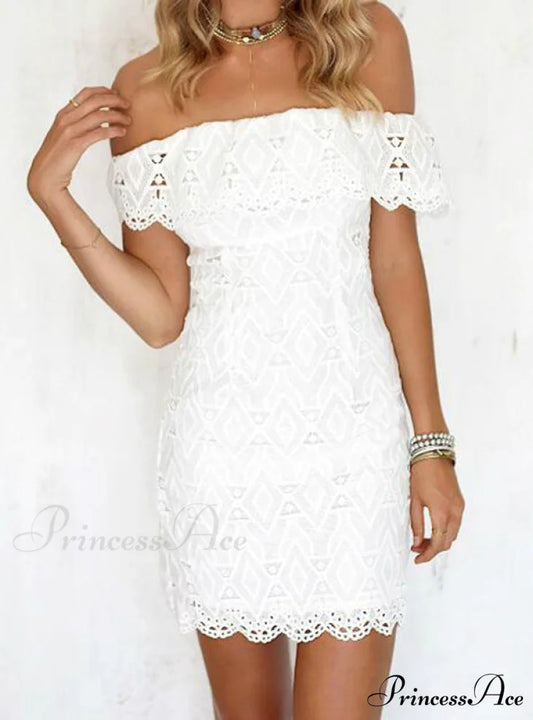 Off The Shoulder Women’s Wedding Party Dress