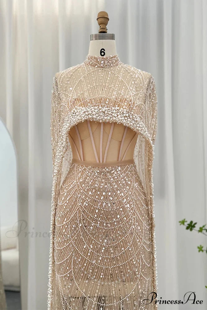 Olivia Pearl Graceful Embellished Maxi Dress