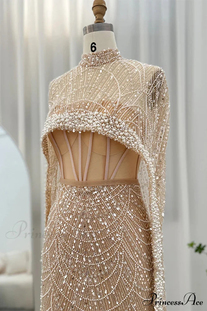 Olivia Pearl Graceful Embellished Maxi Dress