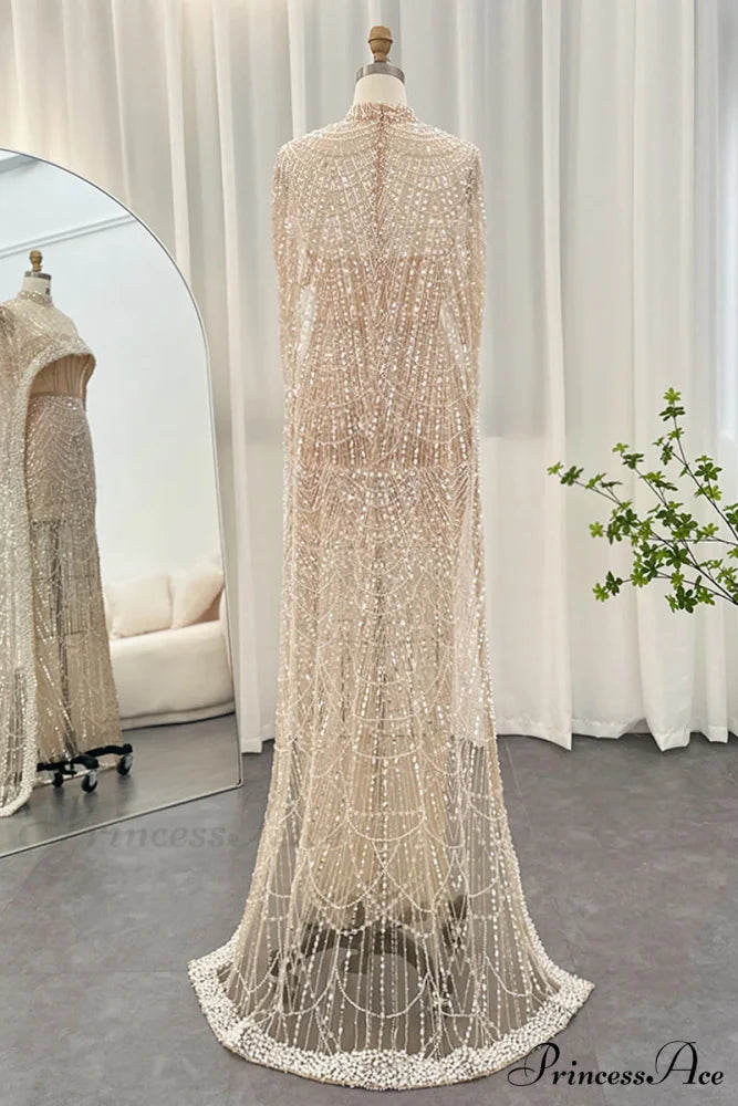 Olivia Pearl Graceful Embellished Maxi Dress