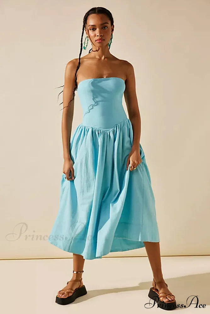 Onda Elegant Tube Midi 4 Days / XS / Blue