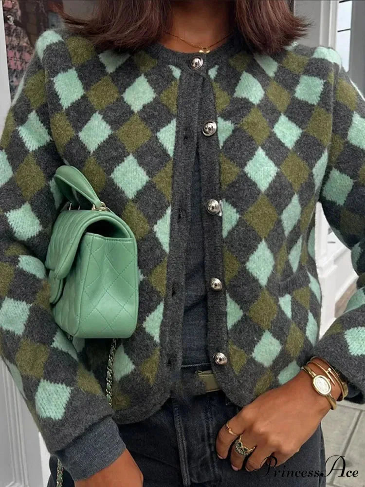 Opposing Pocket Thin Cardigan cardigans-241228