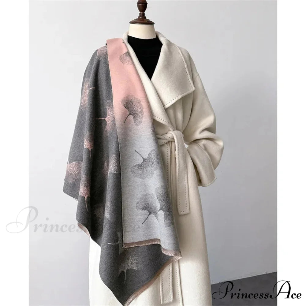 Opulent Cashmere Blossom Pashmina Scarf scarf-241228