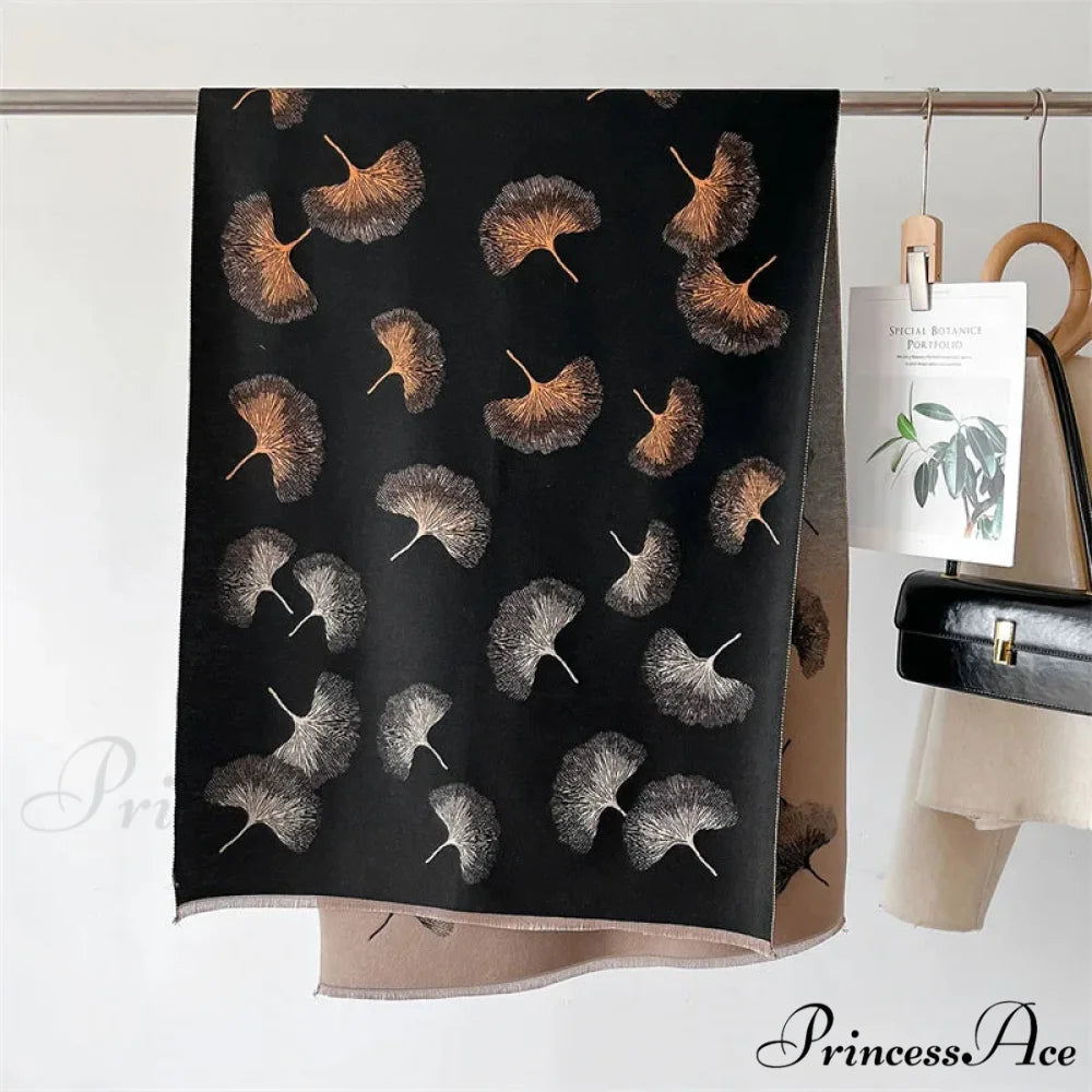 Opulent Cashmere Blossom Pashmina Scarf scarf-241228