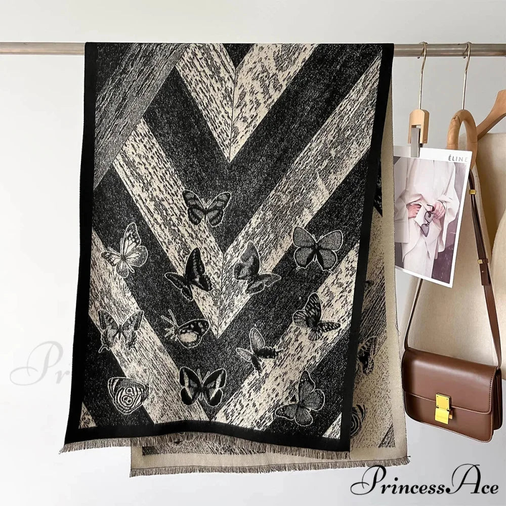 Opulent Dense Blanket Cashmere Winter Scarf scarf-241228