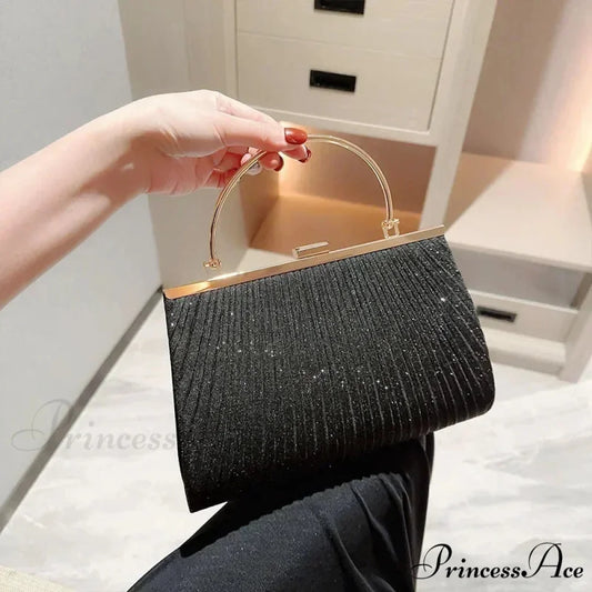 Opulent Lunar Apricot Pouch Wristlet Black wristlet-250126