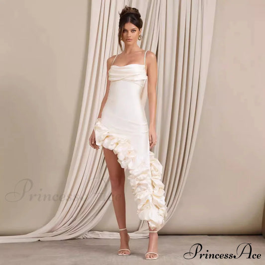 Opulent Pearl Strapless Bandage Prom Dress promdress-250223