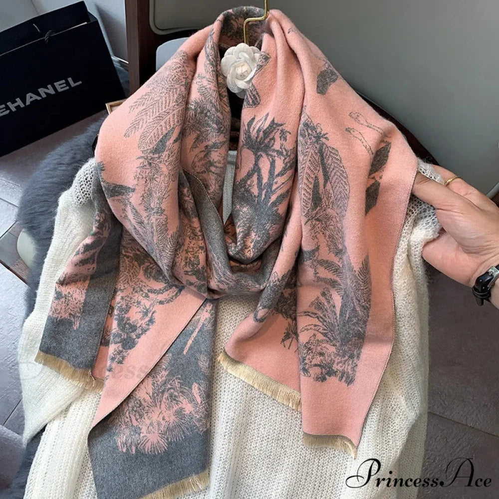 Opulent Winter Cashmere Pashmina Blanket Scarf Color4 scarf-241228