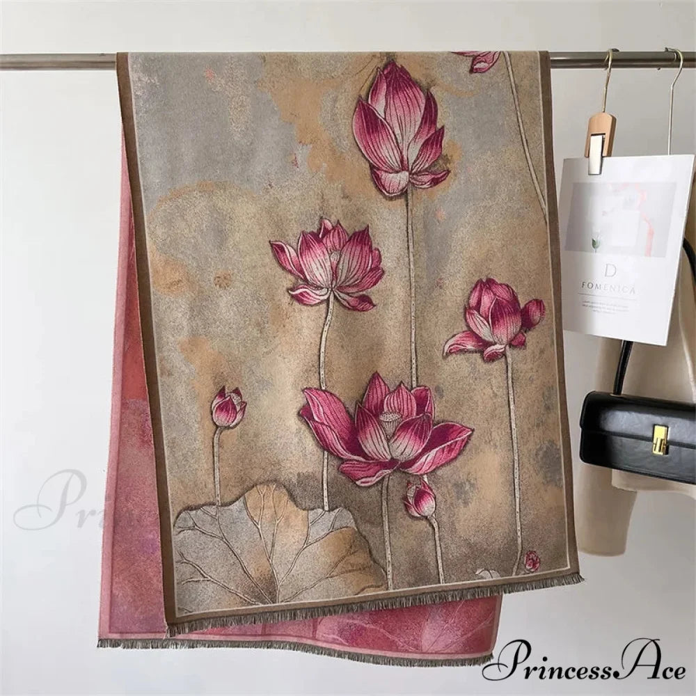 Opulent Winter Cashmere Pashmina Scarf Color12 scarf-241228