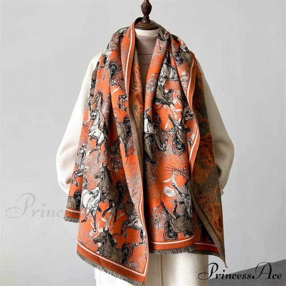 Opulent Winter Cashmere Pashmina Scarf Color5 scarf-241228