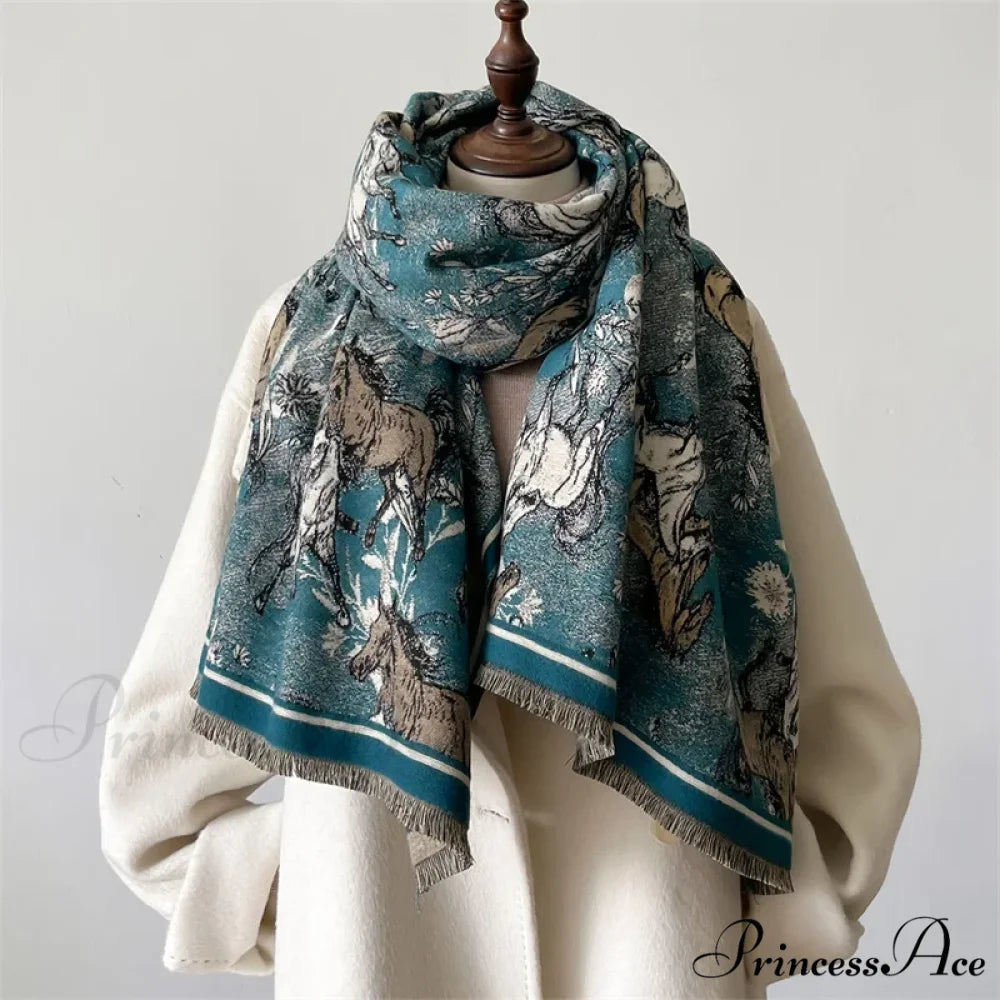 Opulent Winter Cashmere Pashmina Scarf Color6 scarf-241228