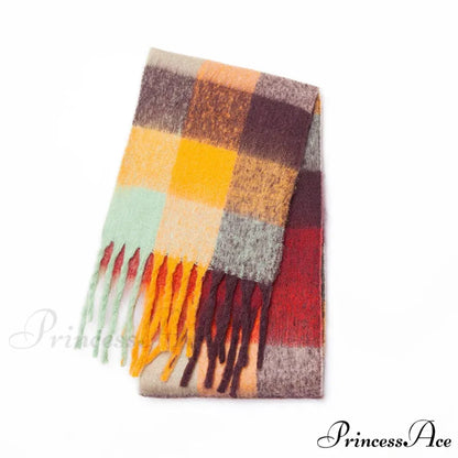 Opulent Winter Cashmere Shawl Wrap Scarf scarf-241228
