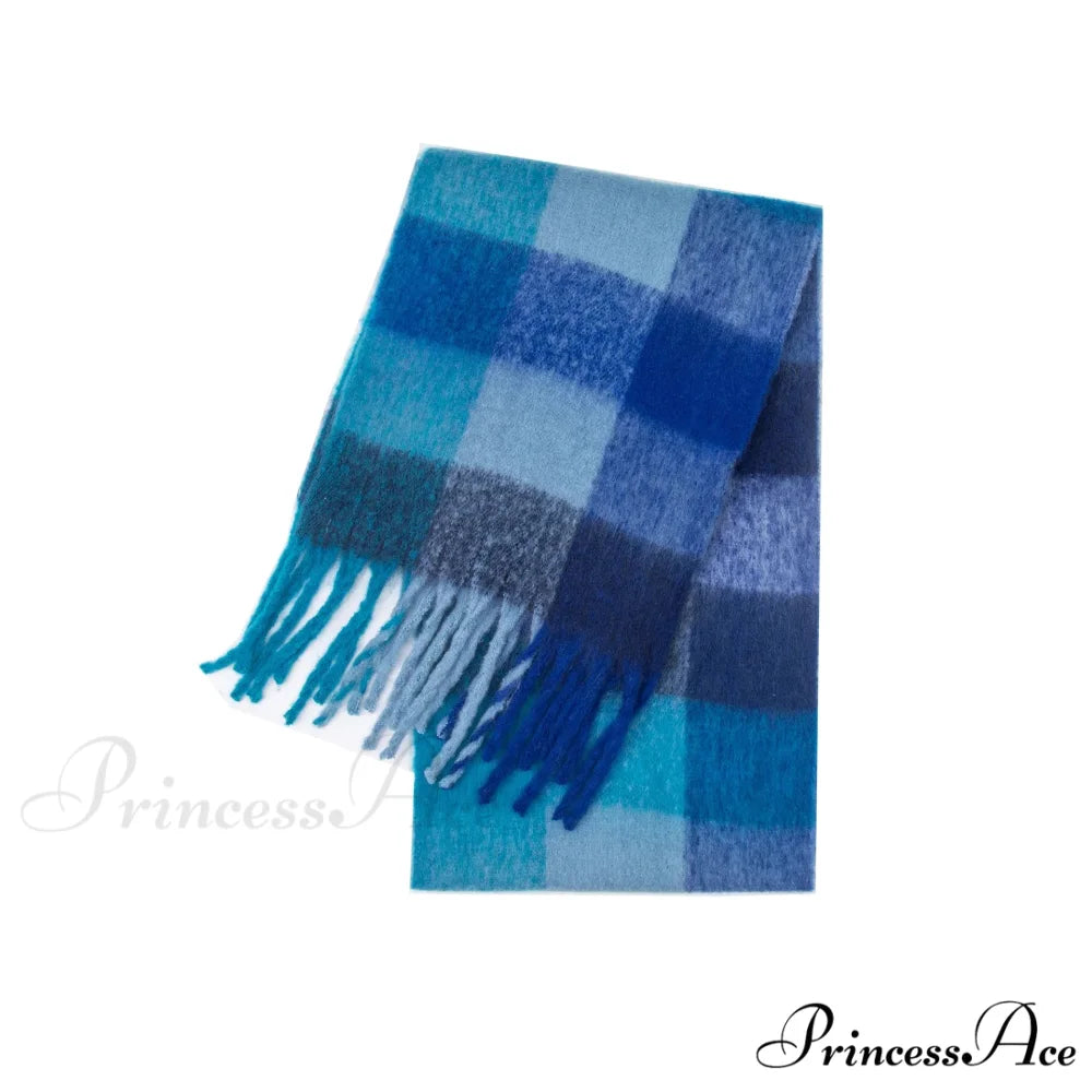 Opulent Winter Cashmere Shawl Wrap Scarf Color10 / 230X53cm scarf-241228